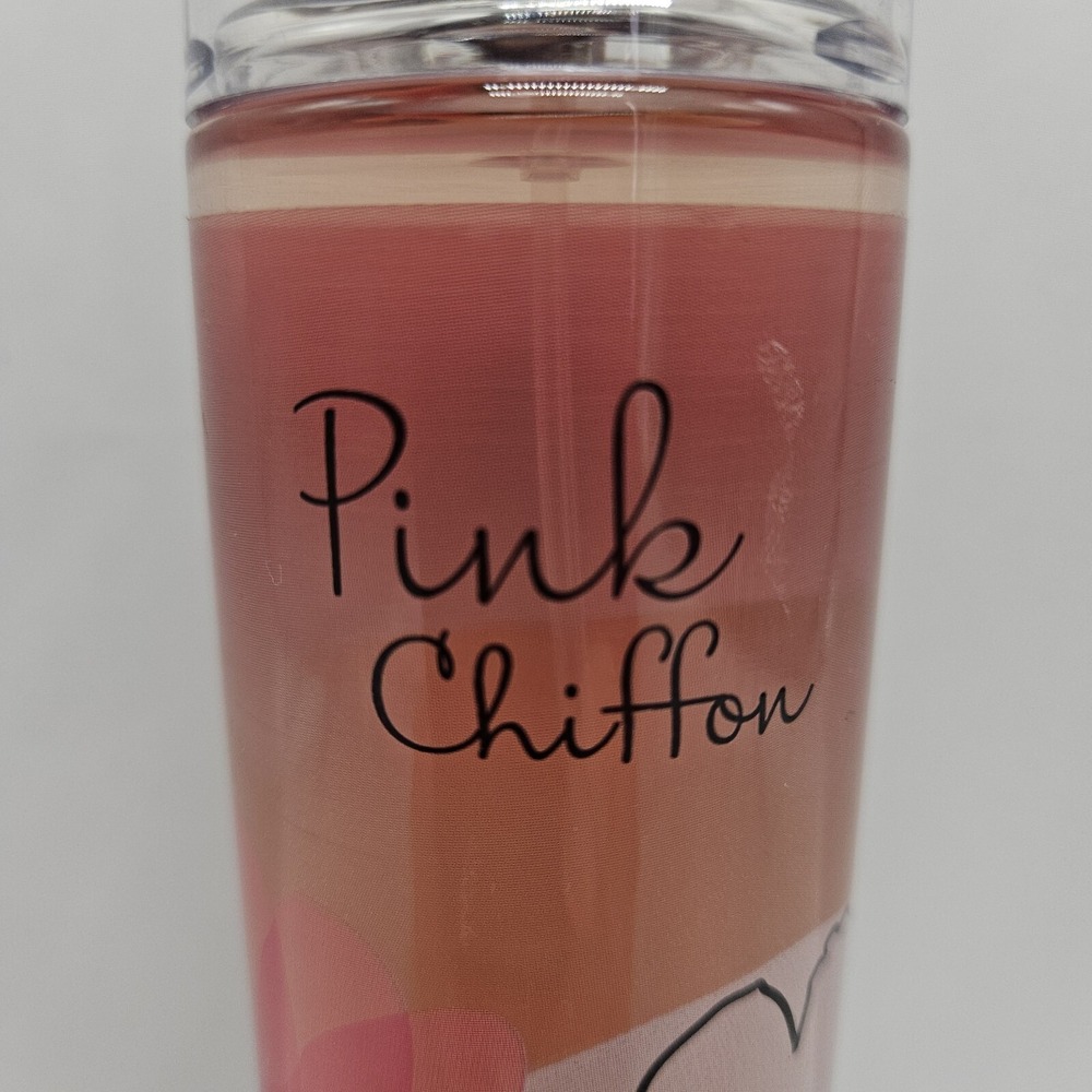 Bath & Body Works Pink Chiffon Fine Fragrance Mist 8 FL OZ New - Discontinued - Picture 2 of 4
